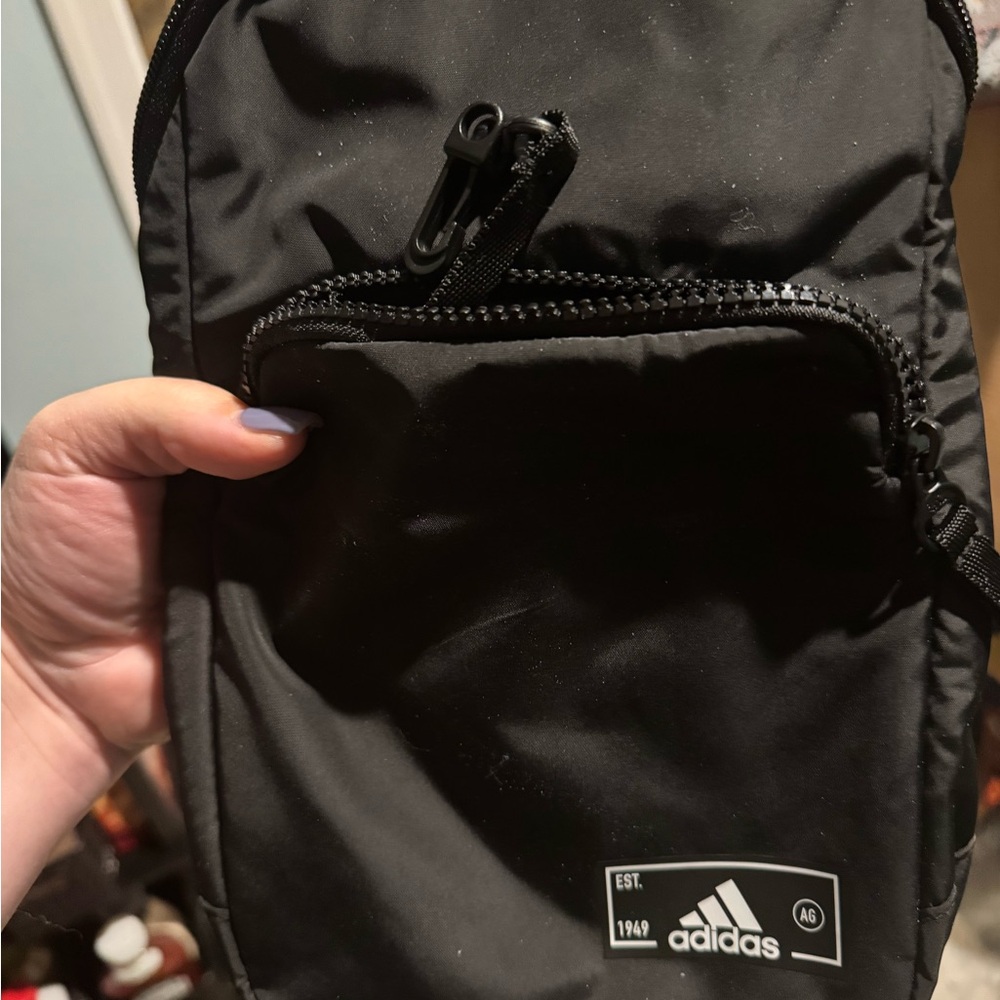 Adidas Black over the shoulder bag